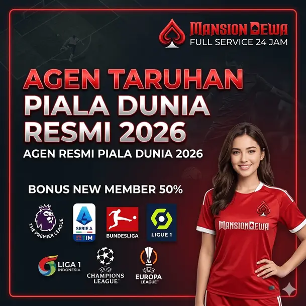 MansionDewa platform sepak bola digital resmi terpercaya di Indonesia — odds terbaik, transaksi cepat, support 24 jam